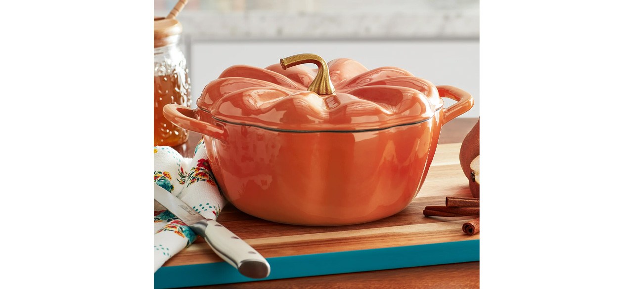 Cast Iron Pumpkin Dutch Oven