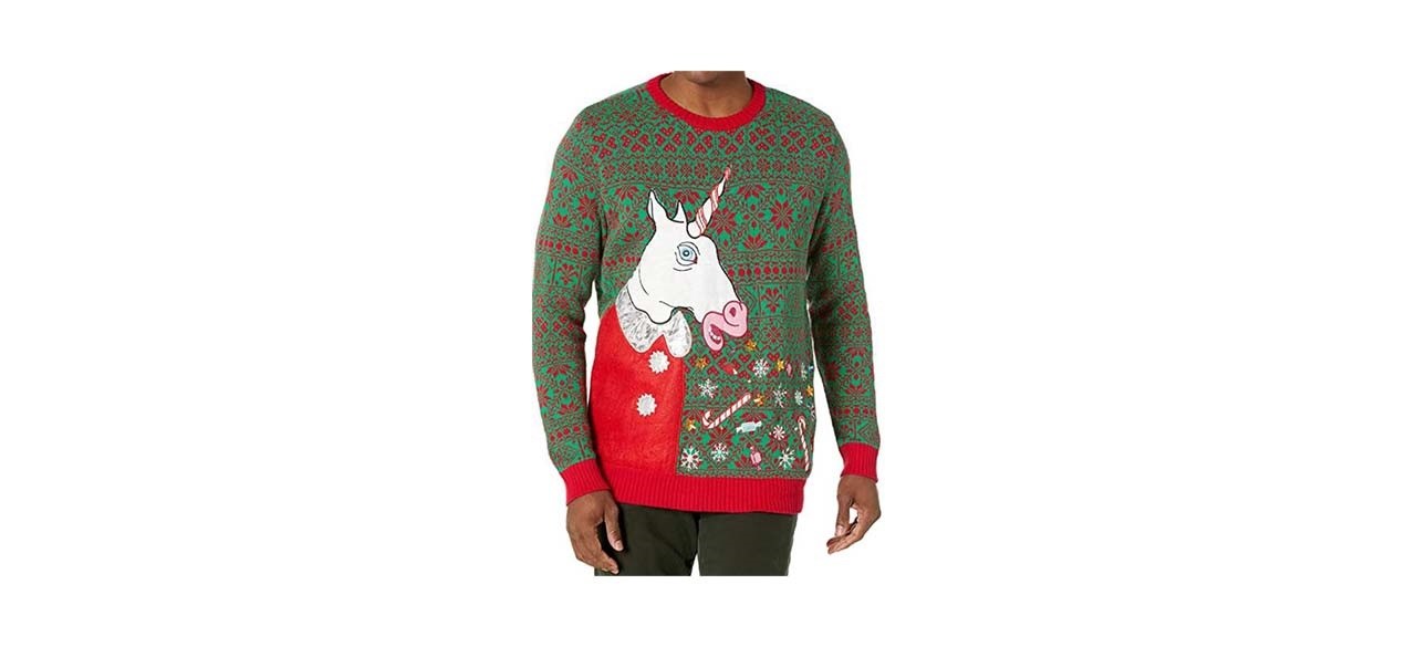 Blizzard Bay Light-Up Unicorn Sweater
