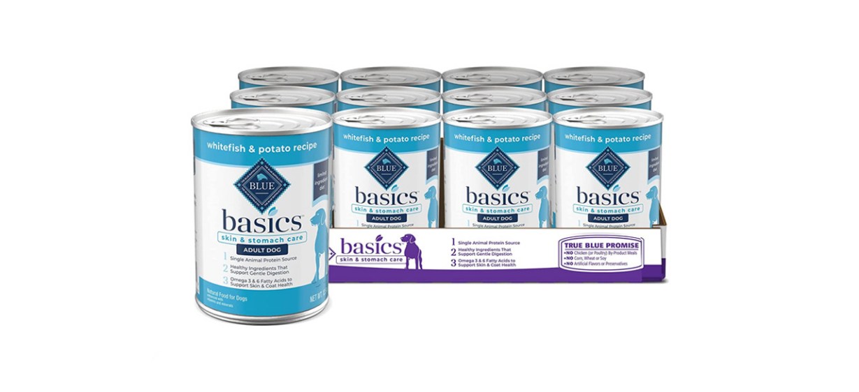 Blue Buffalo Basics Skin and Stomach Care Wet Dog Food
