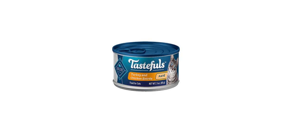 Blue Buffalo Tastefuls Wet Cat Food Pate Natural Turkey And Chicken