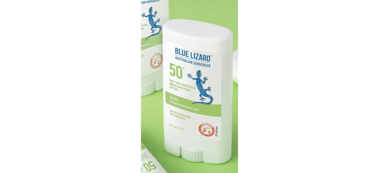 BLUE LIZARD Mineral Sunscreen Stick with Zinc Oxide SPF 50+