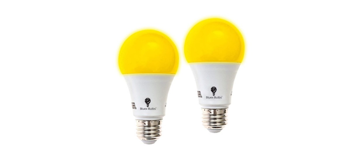 BlueX Yellow LED Bug Light Bulbs