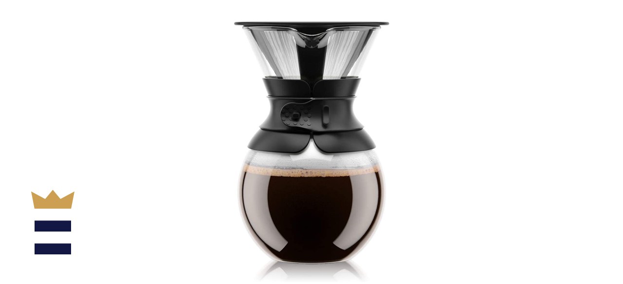 Bodum Pour Over Coffee Maker With Permanent Filter