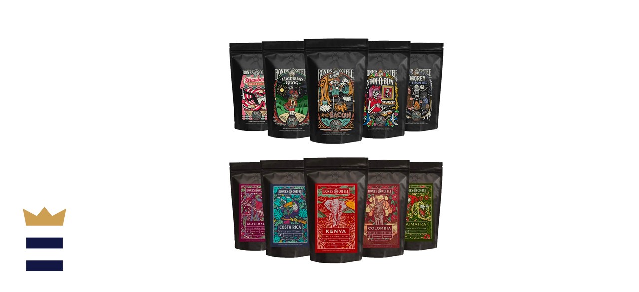 Bones Coffee Company Favorite Flavors Sample Pack Bones Coffee Company Favorite Flavors Sample Pack