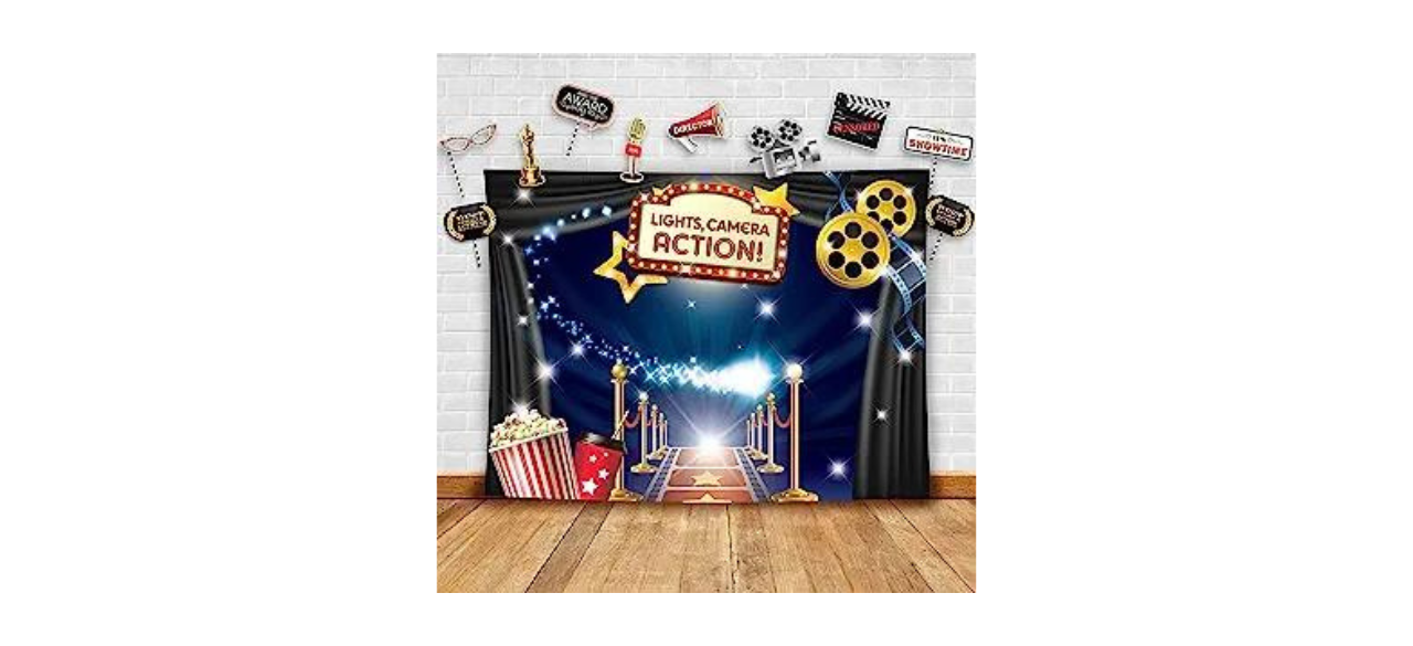 Glitter Garden Store Movie Theme Photography Backdrop