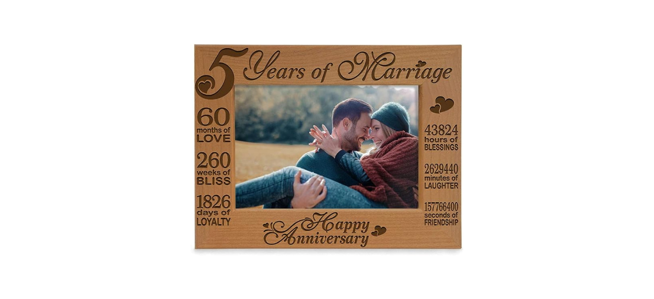 Kate Posh 5-Years of Marriage Photo Frame