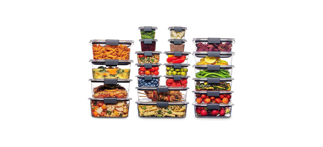 Rubbermaid Brilliance 22-piece Food Storage Container Set