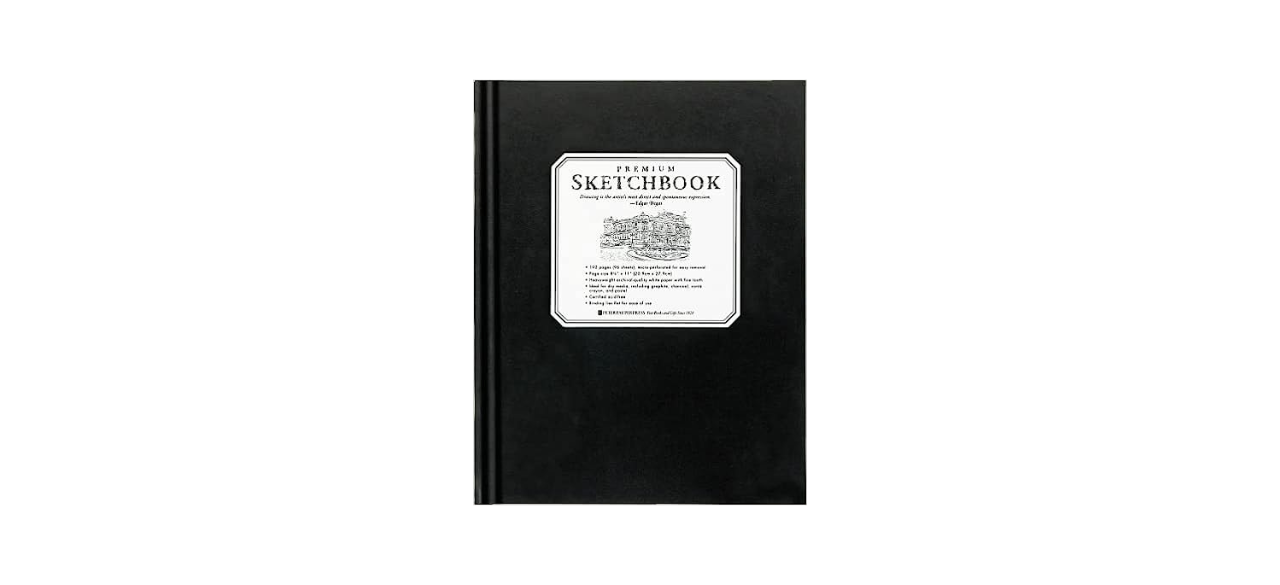 Premium Black Sketchbook