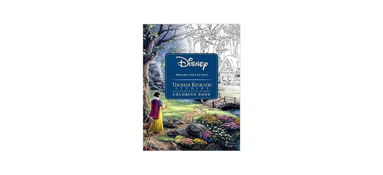 Disney Dreams Collection Thomas Kinkade Studios Coloring Book