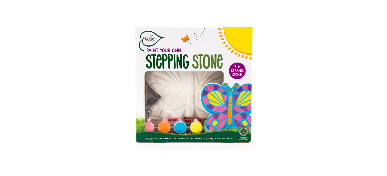 Creative Roots Paint Your Own Mosaic Butterfly Stepping Stone