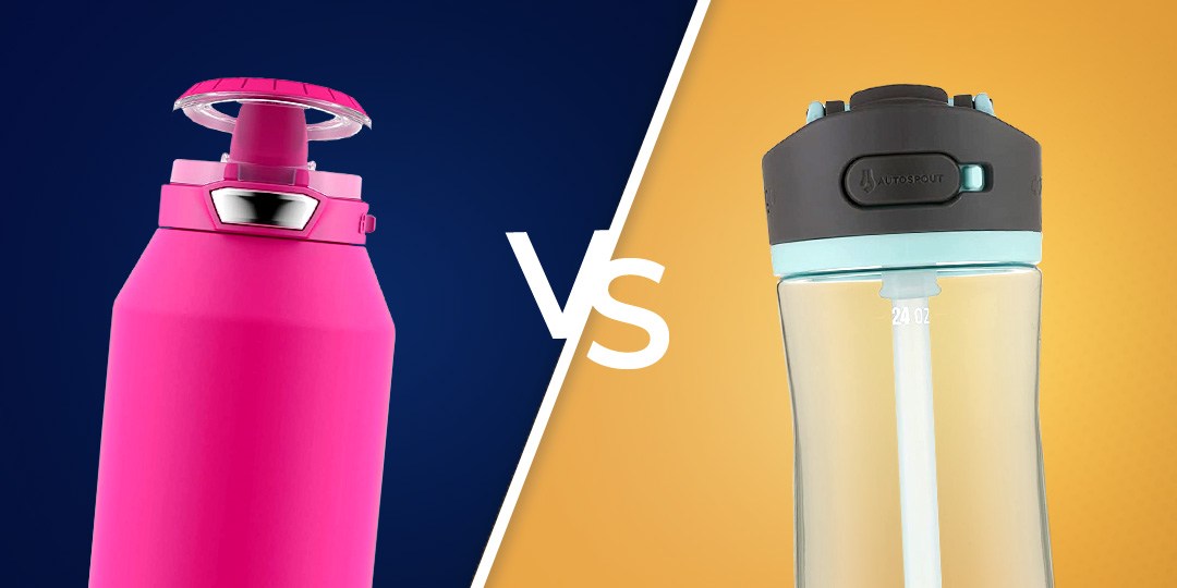 Zulu Swift Stainless Steel Vacuum Insulated Water Bottle vs. Contigo Ashland 2.0 Water Bottle