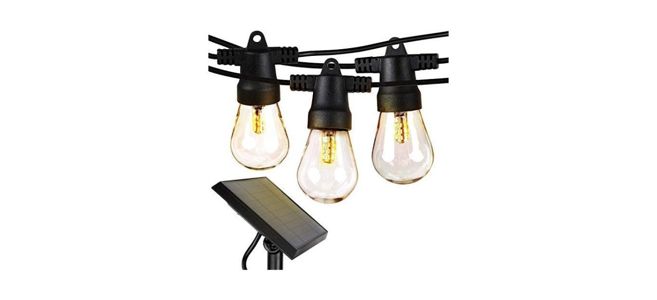 Brightech Ambience Pro Solar Powered Outdoor String Lights