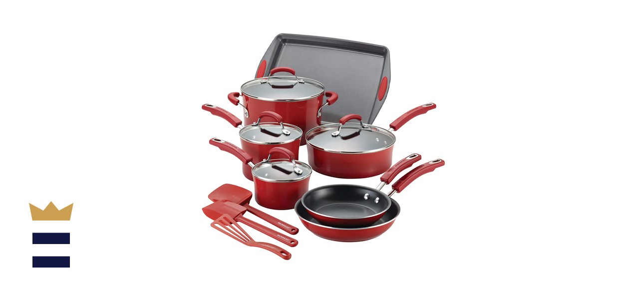 Brights Nonstick 14-Piece Cookware Set Brights Nonstick 14-Piece Cookware Set