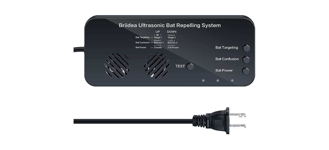 Briidea Ultrasonic Pet- And Human-Safe Bat Removal System