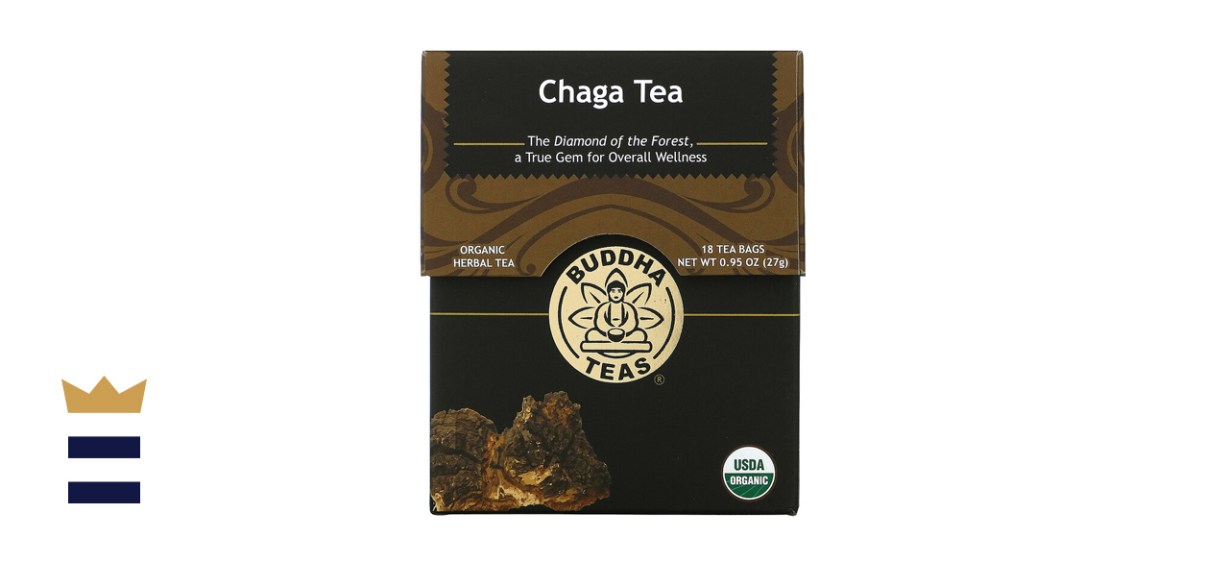 Buddha Teas Chaga Mushroom 18 Tea Bags