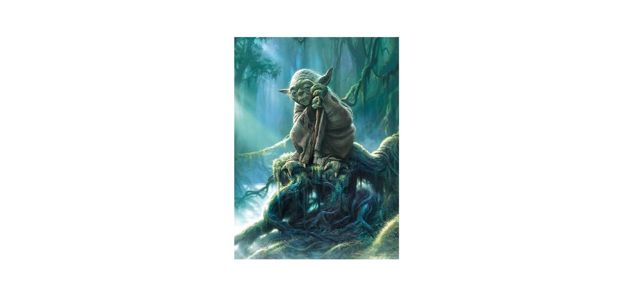 Buffalo Games Star Wars Fine Art Collection Yoda Jigsaw Puzzle