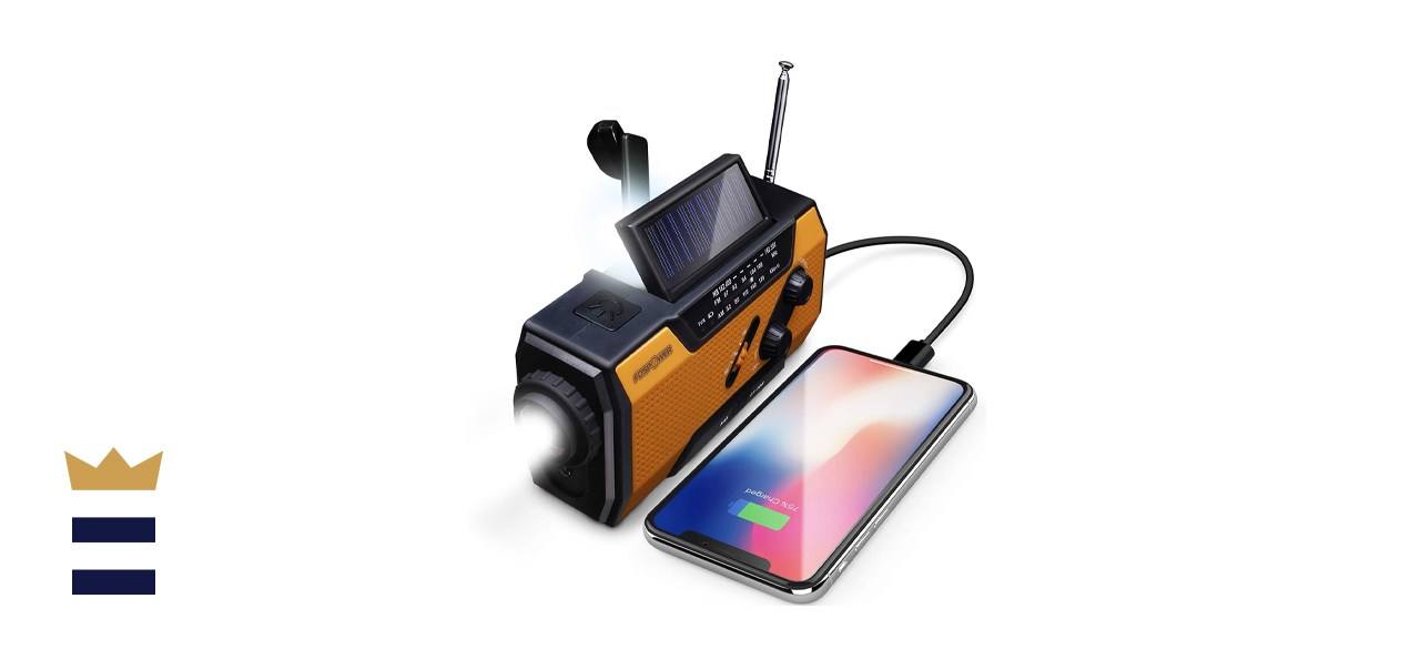built-in flashlight