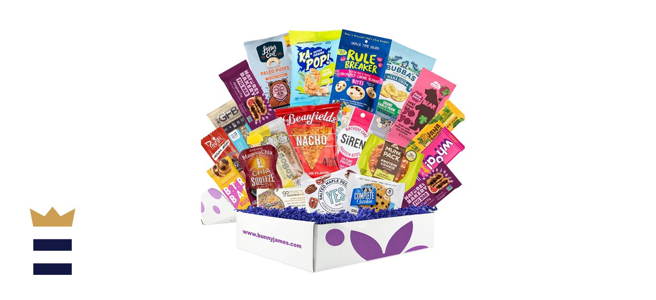 Bunny James Healthy Vegan Snacks Care Package