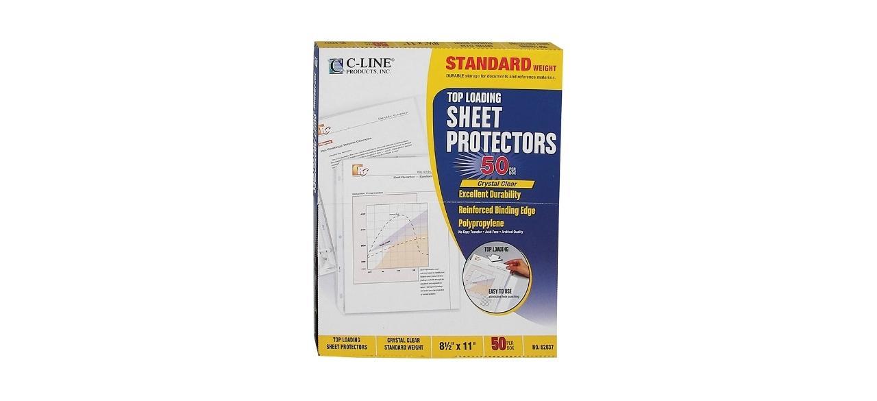 C-Line Top-Load Sheet Protector