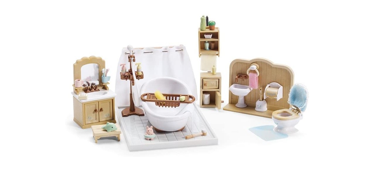 Calico Critters Deluxe Bathroom Set