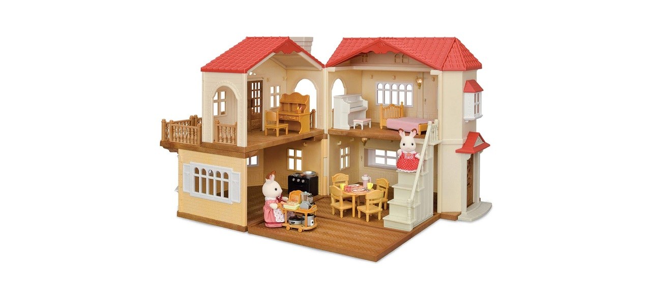 Calico Critters Red Roof Country Home Gift Set