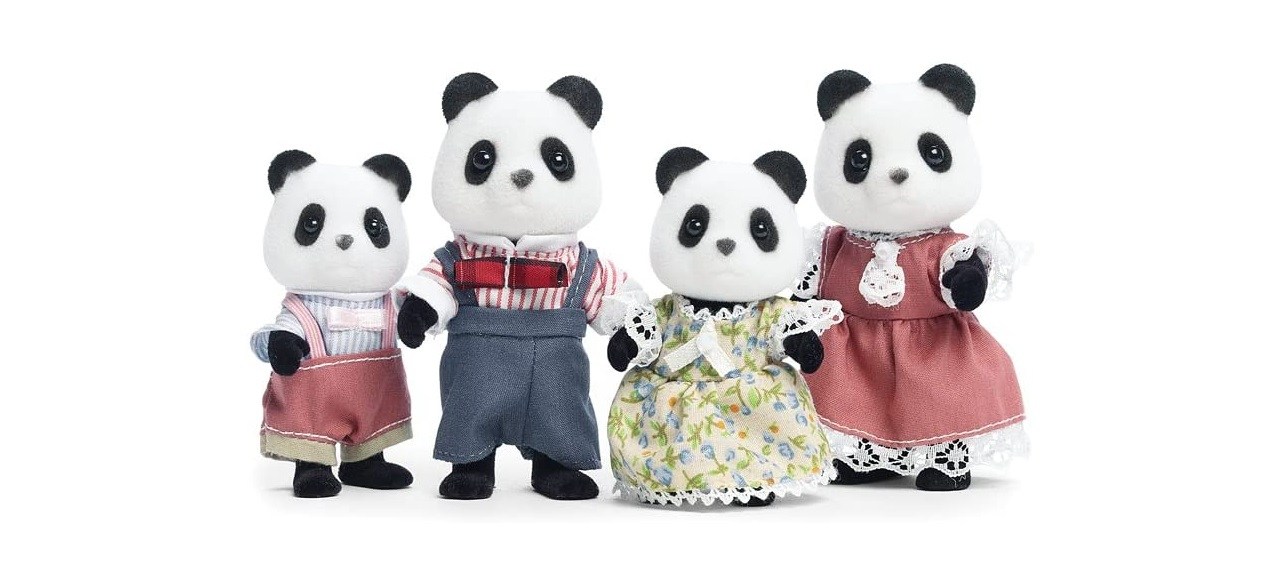 Calico Critters Wilder Panda Bear Family