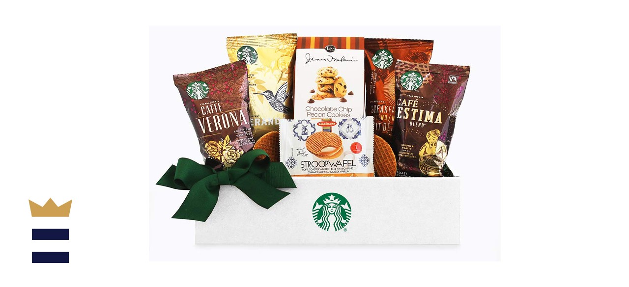 California Delicious Starbucks Sampler Coffee Gift Basket