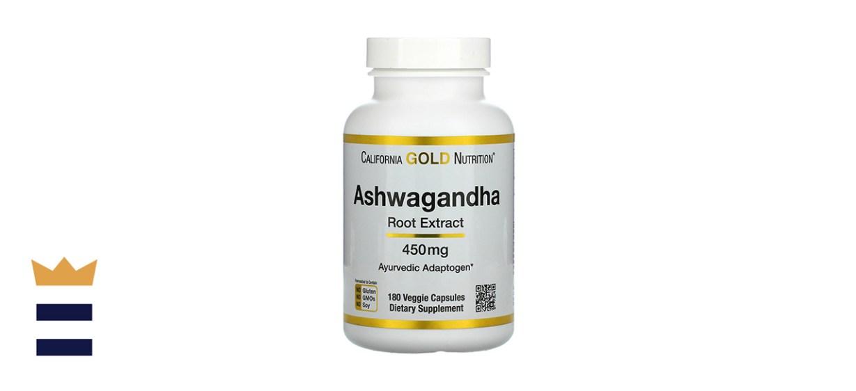 California Gold Nutrition Ashwagandha Veggie Capsules