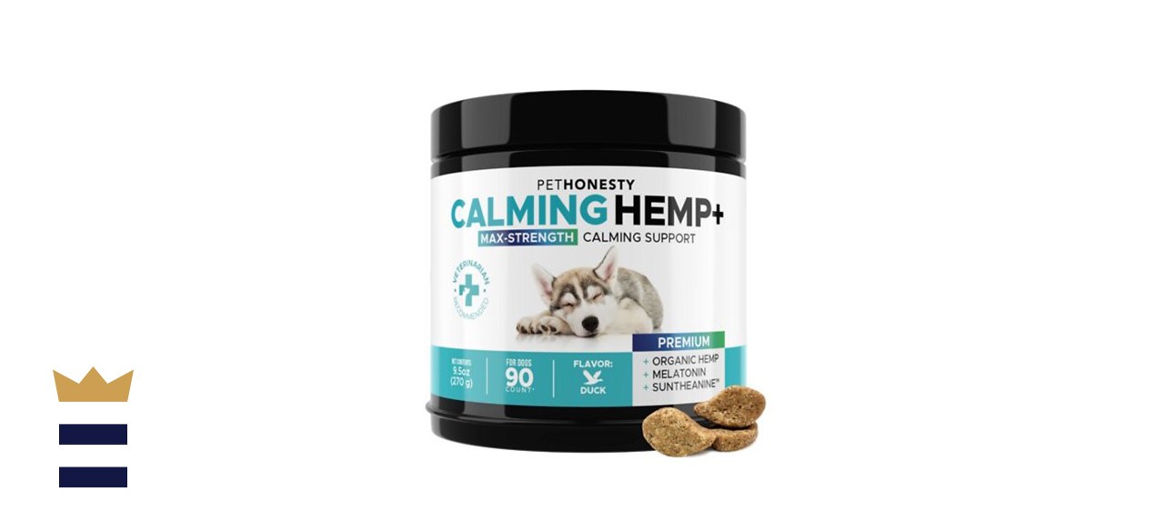 rol over de afbeelding om in te zoomen PetHonesty Calming Hemp+ Max-Strength Calming Support Duck Flavor Dog Supplement, 90 tellen, dia 1 van 7 dia 2 van 7 Dia 3 van 7 Dia 4 van 7 Dia 5 van 7 dia 6 van 7 dia 7 van 7 Vorige PetHonesty Calming Hemp+ Max-Strength Calming Support Duck Flavor Dog Supplement