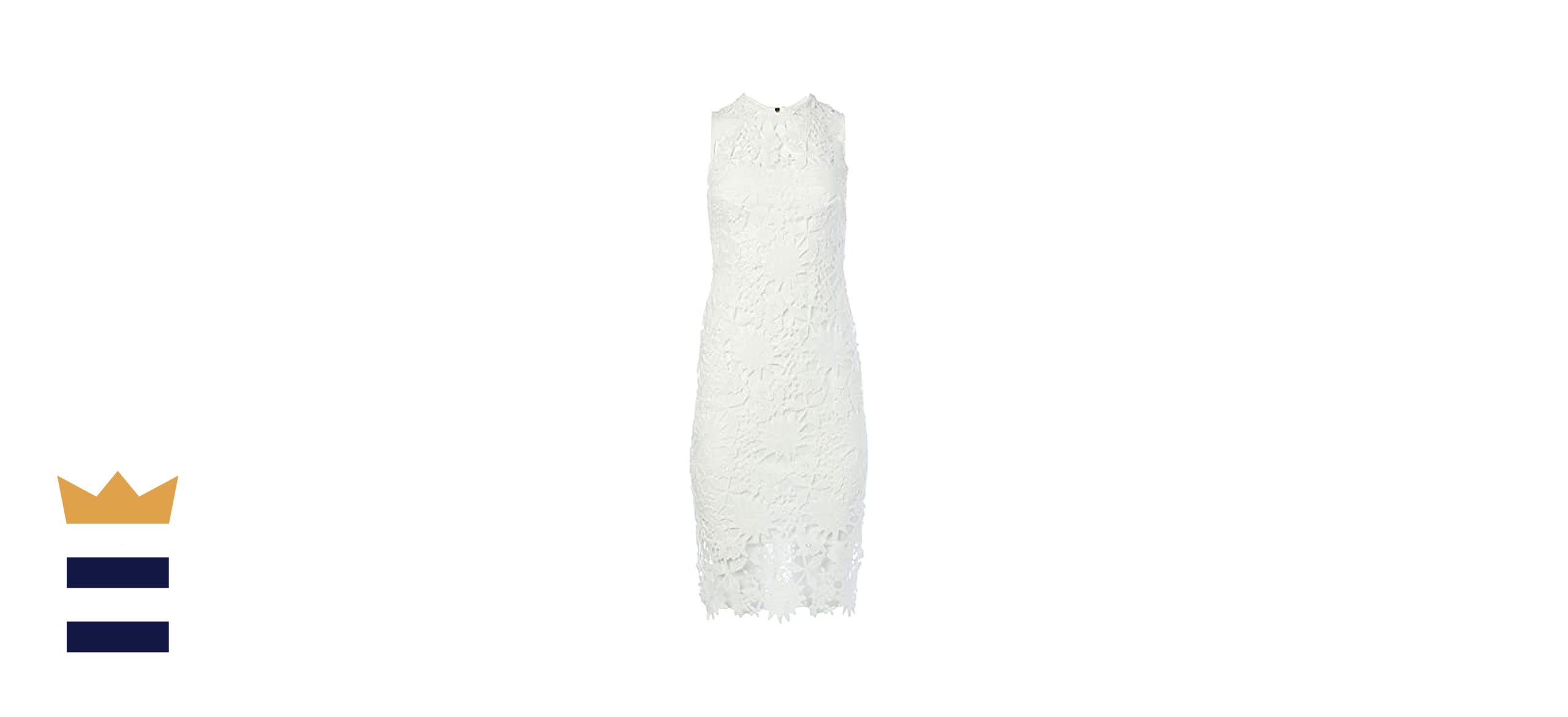 Calvin Klein Floral Embroidered Lace Women’s Sheath Dress