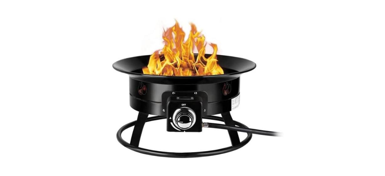 Camplux Portable Propane Fire Pit