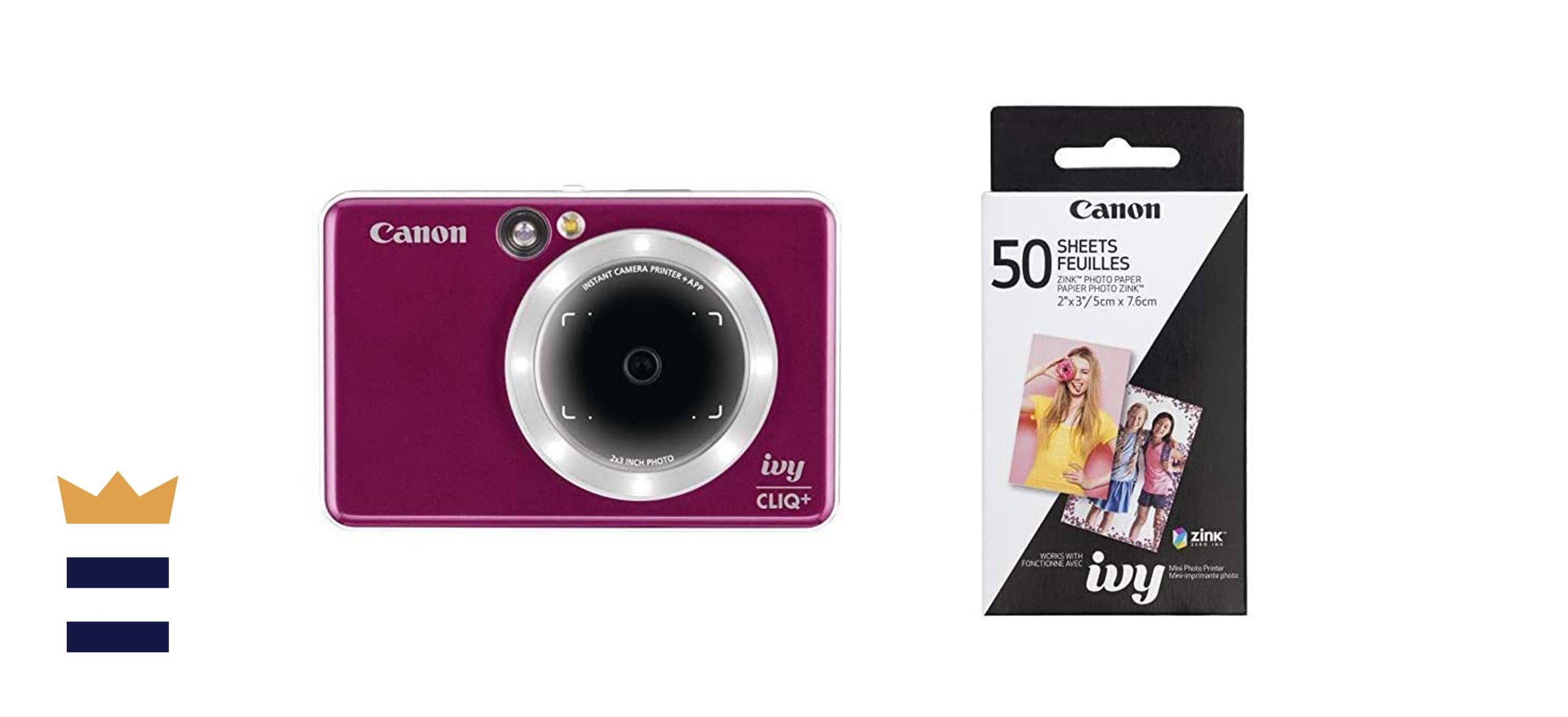 Canon IVY CLIQ+ Instant Camera Printer