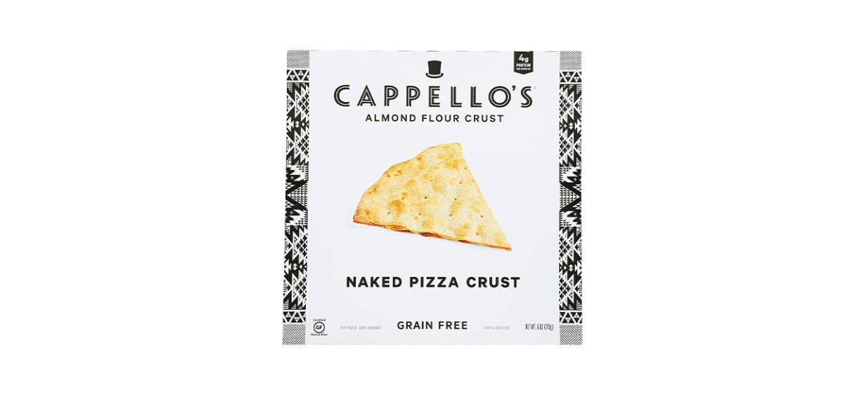 Cappello's Almond Flour Crust, Naked Pizza Crust