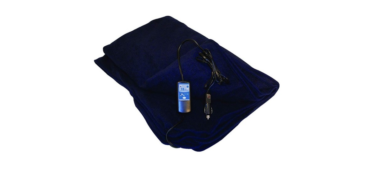 Car Cozy 12V Heated Travel Blanket