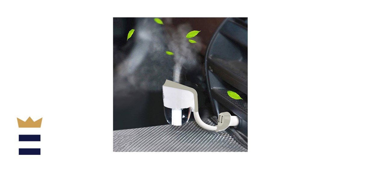 Car Oil Diffuser With Dual USB Charger Adapter 