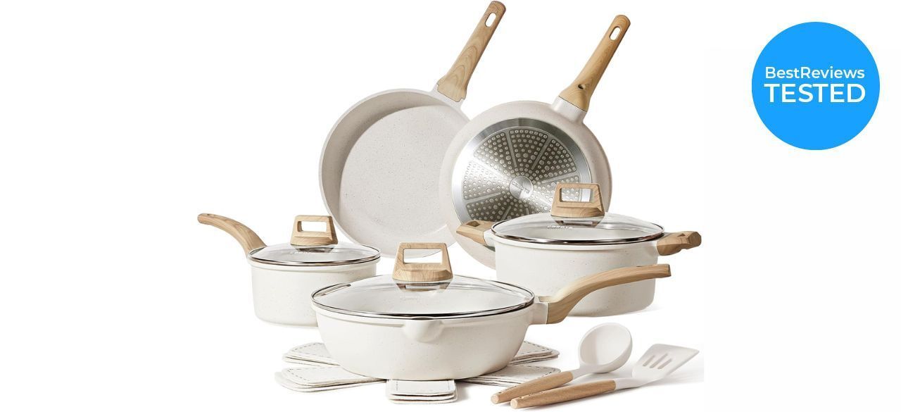 Carote 14-Piece Nonstick Pots and Pans Set