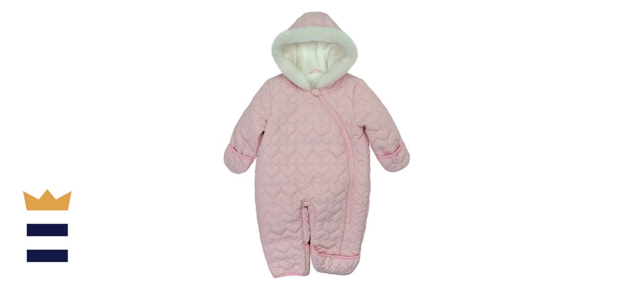 Carter’s Baby Girl’s Quilted Heart Pram Carter’s Baby Girl’s Quilted Heart Pram