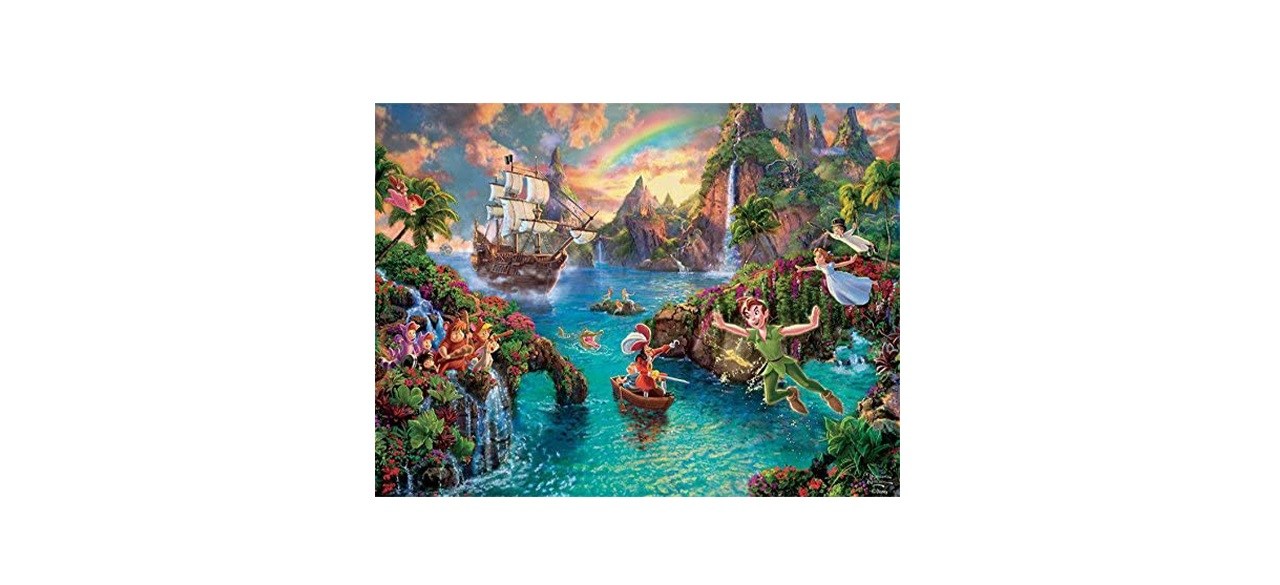 Ceaco Thomas Kinkade - The Disney Collection - Peter Pan Jigsaw Puzzle