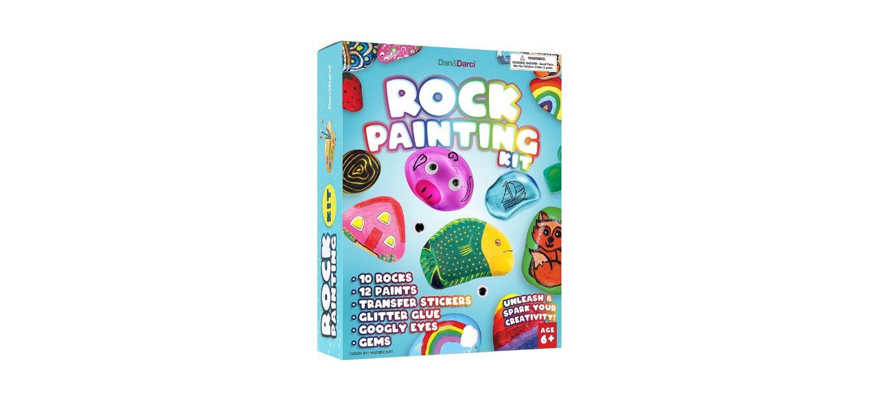 Dan & Darci Rock Painting Kit for Kids