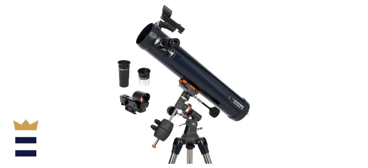 Celestron AstroMaster 76EQ Newtonian Telescope