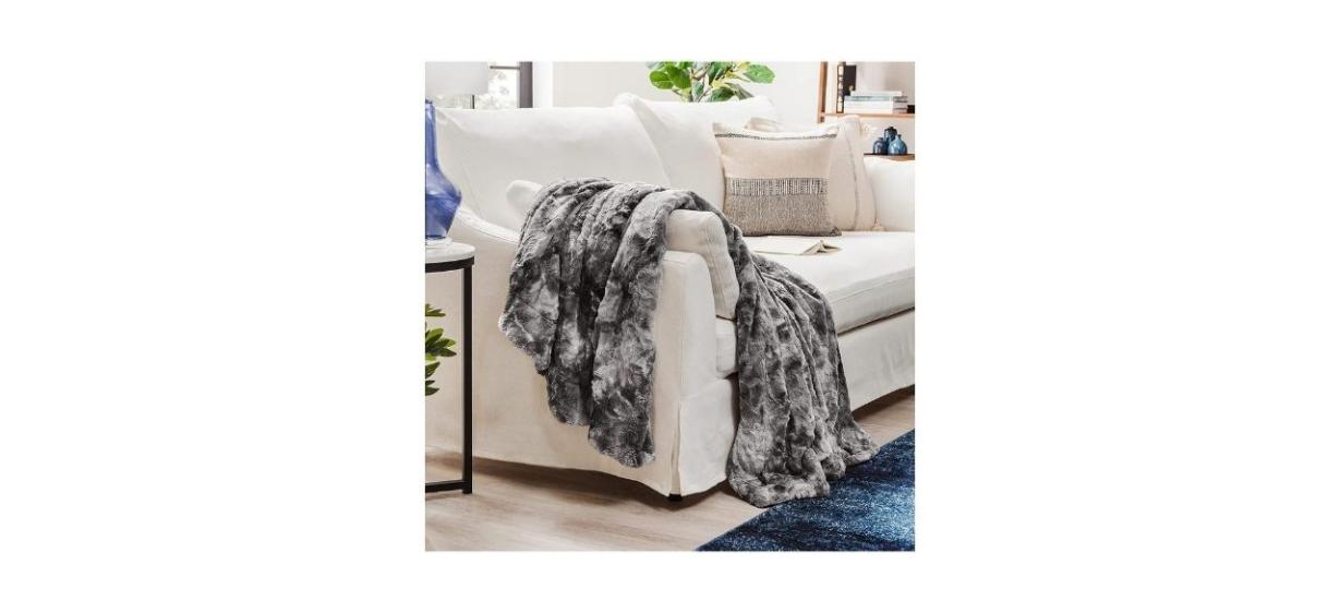 Chanasya Faux Fur Throw Blanket Chanasya Faux Fur Throw Blanket