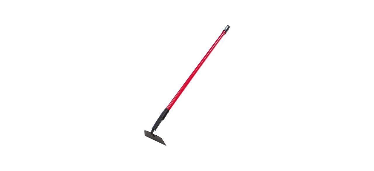 Bully Tools 12-Gauge Garden Hoe with a fiberglass handle