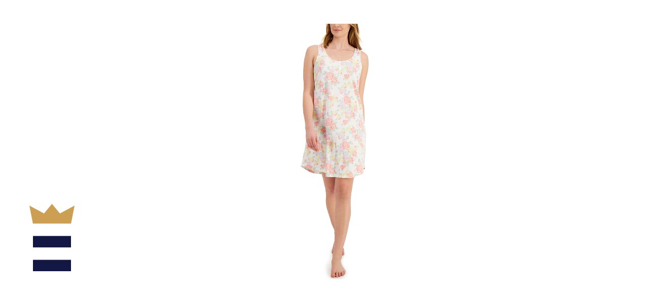 Charter Club Cotton Tank Chemise Nightgown
