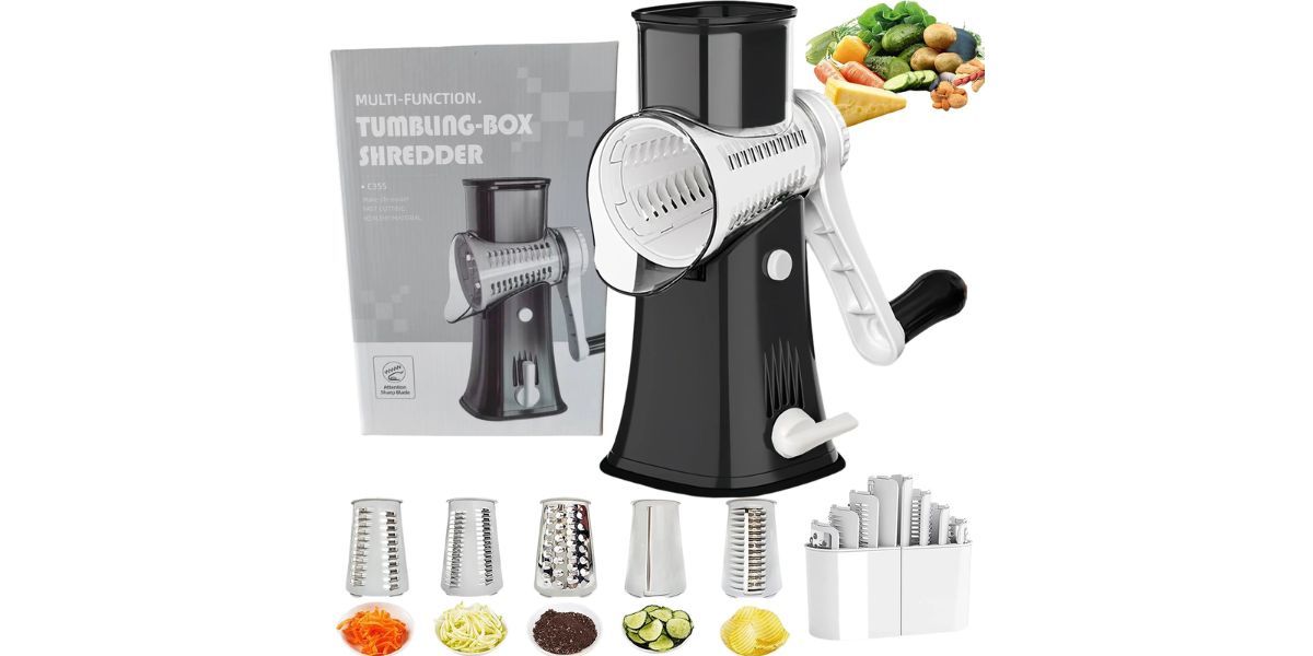 BAKIBO Rotary Cheese Grater