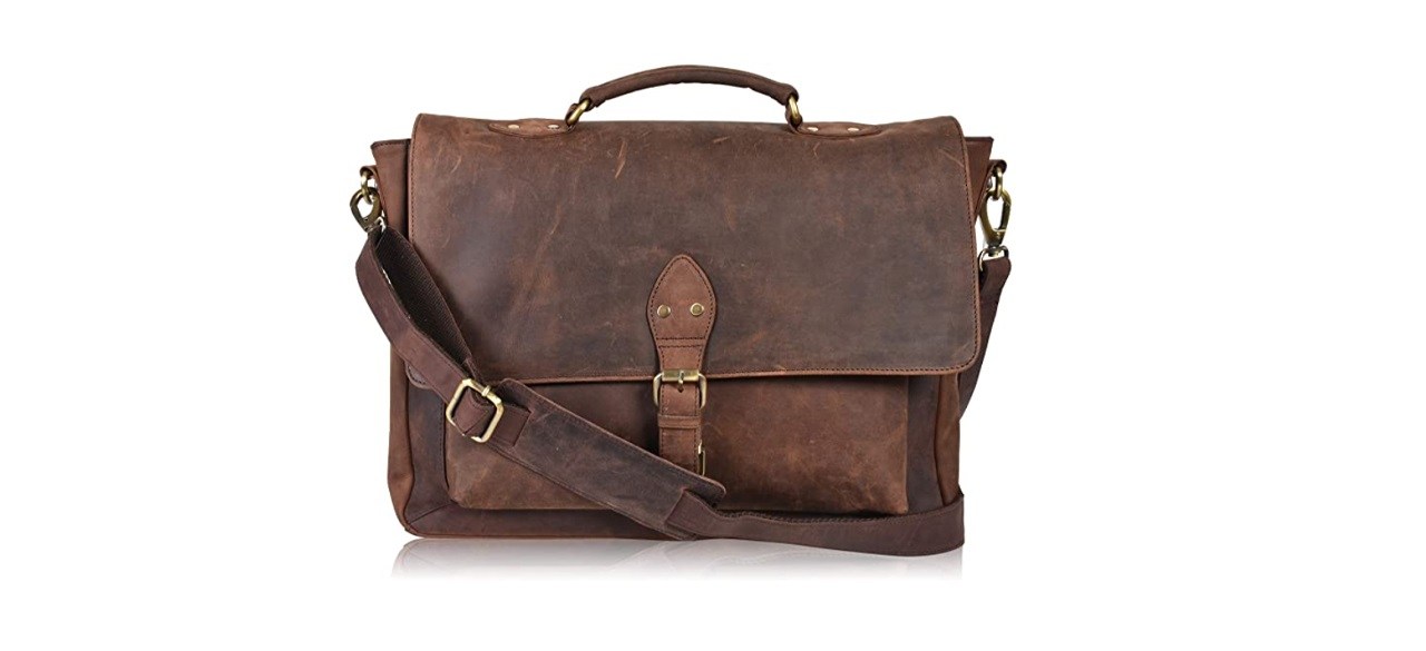 Leather messenger bag vs. canvas 