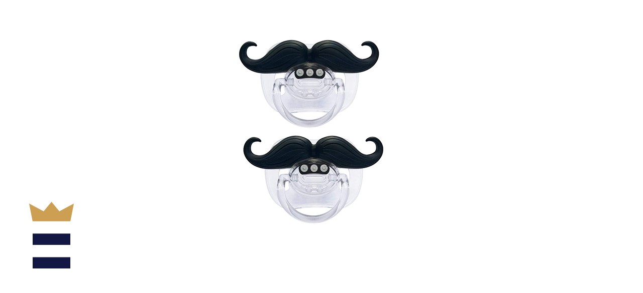 Cluckyu Baby Funny Mustache Pacifier