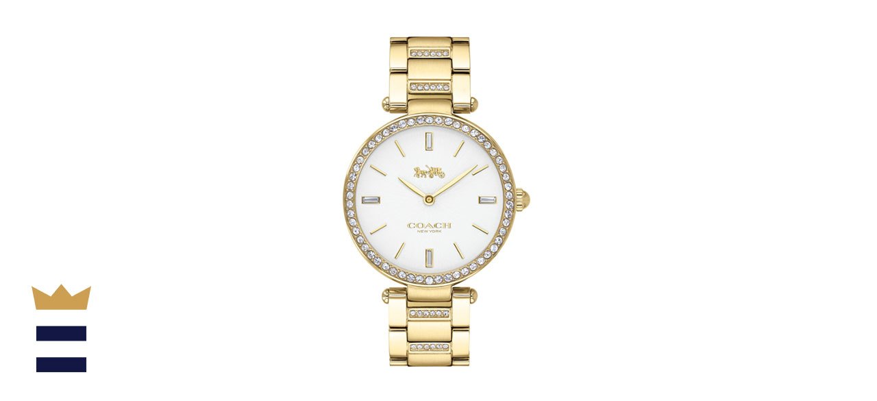 Coach Women’s Gold-Tone Stainless Steel Watch