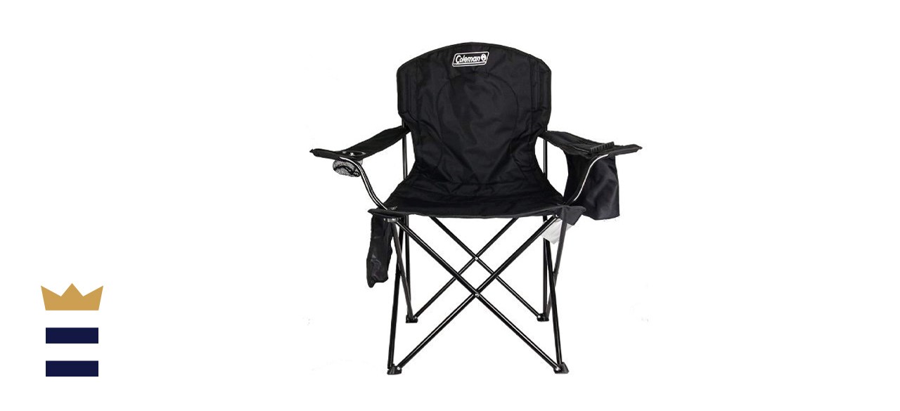 Coleman Camping Chair with Built-in 4 Can Cooler