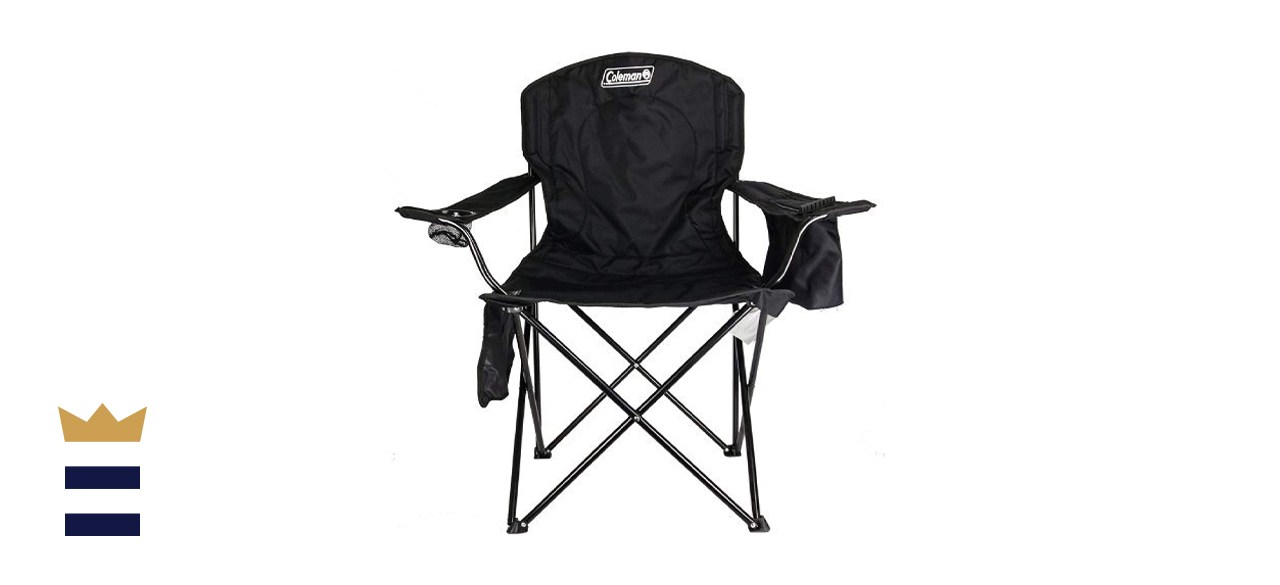 Coleman Quad Portable Camp Chair with 4-Can Cooler