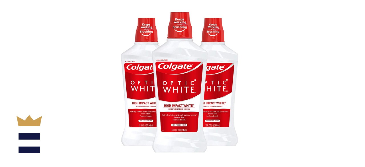 Colgate Optic White Whitening Mouthwash
